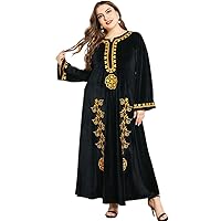 Dubai Dress Women Kimono Long Robe Abaya Dresses Clothing Arabic