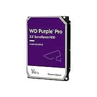 Western Digital 14TB WD Purple Pro Surveillance Internal Hard Drive HDD - SATA 6 Gb/s, 512 MB Cache, 3.5