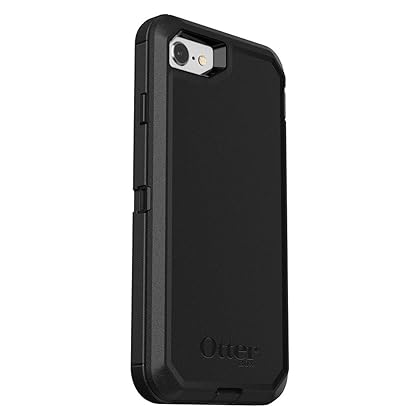 OtterBox DEFENDER SERIES Case for iPhone SE (3rd and 2nd gen) and iPhone 8/7 - BLACK