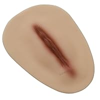 Fake Pussy Camel Toes Full Silicone Pads Reusable No-Oil Silky Touch,Style5 Natural,One Size