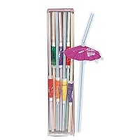 Luau Umbrella Straws, 25ct