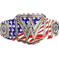 TRUE SAGA - United State Universal Champion Wrestling Title Belt Class One Replica - Adult Waist Size Up to 46