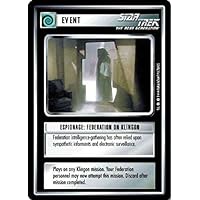 Star Trek CCG 1E Premier Limited (B Border) Espionage: Federation ON Klingon 71C