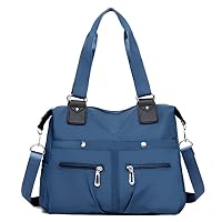 2023 Large Capacity Waterproof Multi Pocket Nylon Shoulder Bag,Waterproof Tote Bag,Women Handbags Purses for Shoulder Bag