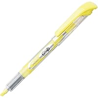 Pentel SL12G 24/7 Highlighter, Chisel Tip, Bright Yellow Ink (Pack of 12)