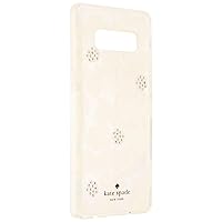 Kate Spade Flexible Hardshell Case for Galaxy Note 8 - Hollyhock Floral Clear
