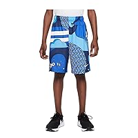 Nike Boys' Dri-FIT Just Do It All-Over Print Shorts 8 in