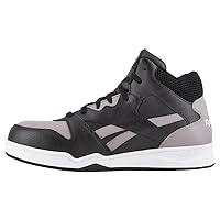 Reebok Women's Rb413 Fusion Flexweave Safety Composite Toe Athletic Work Shoe Black and White Industrial & Construction