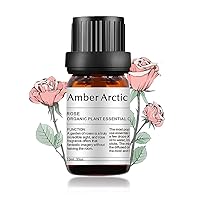 Rose Essential Oil - 100% Pure Aromatherapy Rose Oils for Diffuser, Massage, Skin Care, Perfume (10ML)