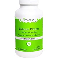 Vitacost Passion Flower - 700 mg per Serving - 300 Capsules