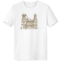 St.Paul's Cathedral England London T-Shirt Workwear Pocket Short Sleeve Sport Clothing