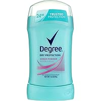 Degree Deodorant 1.6 Ounce Womens Sheer Powder (47ml) (2 Pack)