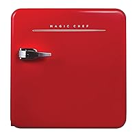 Magic Chef MCR16CHR Compact Refrigerator, Red