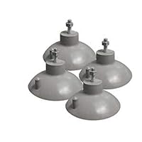 Weston French Fry Suction Cup Feet (4 pcs),gray