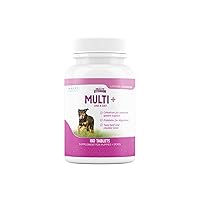 Health Extension Lifetime Multivitamin and Minerals for Dogs & Puppies, Supplements for Immune System, Digestion, Joint Support, Coat & Skin, Contains Vitamin A, D, E, K, B12, 180 Tablets