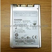 MK2533GSG Toshiba 250GB 16MB Cache 5400RPM Serial-ATA 3.0Gbps 1.8-inch Internal Hard Drive Mfr P/N MK2533GSG