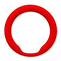 LeLuv Smooth Power Energy Cock Rings XL 34 mm Red