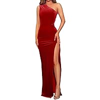Bodycon Dresses for Women Women's Sexy Sequin Dress V-Neck Ruched Bodycon Spaghetti Straps Cocktail Dress Holiday Long Sleeve Dress for Women Red