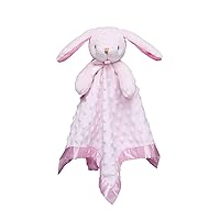 Pro Goleem Loveys for Babies Bunny Security Blanket Girl Newborn Soft Pink Lovie Baby Girl Gifts for Infant and Toddler