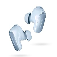 Bose QuietComfort Ultra Wireless Noise Cancelling Earbuds, Bluetooth Noise Cancelling Earbuds with Spatial Audio and World-Class Noise Cancellation, Moonstone Blue - Limited Edition Color