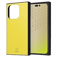 Inglem iPhone 15 Pro Case, Shockproof Hybrid Case, KAKU Yellow