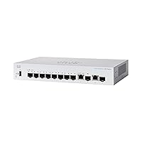 Business CBS350-8S-E-2G Managed Switch | 8 Port 1G SFP | 2x1G Combo | Limited Lifetime Hardware Warranty (CBS350-8S-E-2G-NA)