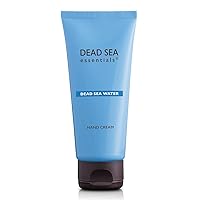 Dead Sea Essentials Organic Hand Moisturizer Cream with Soothing Minerals for Dry Cracked Rough Skin, Hydrating Treatment for Smooth and Soft Skin - 3.4 oz
