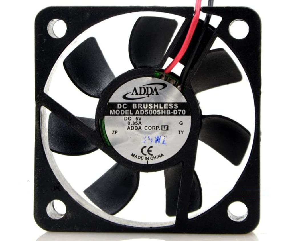 Cooling Fan 5V 0.35A 50mm, AD5005HB-D70 50x50x15mm 5015 CPU Fan