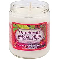 Smoke Odor Exterminator Patchouli 13 Oz Jar Candle, 13 Ounce