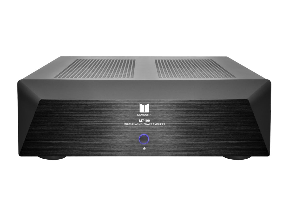 Monolith M7100X 7x90 Watts Per Channel Multi-Channel Home Theater Power Amplifier with RCA & XLR Inputs