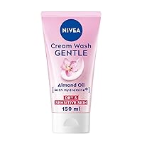 Daily Essentials Gentle Cleansing Cream Wash for Dry & Sensitive Skin (150ml) by Nivea