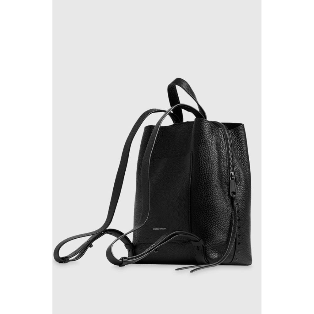 Rebecca Minkoff Darren Backpack – Women’s Leather Backpack, Fashion Backpack for Women, Adjustable Shoulder Strap, Chic Backpack Purse, Fashion Designer Backpack