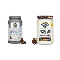 Garden of Life Organic Vegan Sport Protein Powder and Vegan Protein Powder Bundle - Plant-Based Protein, BCAAs, Probiotics for Muscle Recovery and Digestive Support