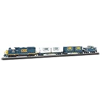 Bachmann Trains - Coastliner Ready To Run Electric Train Set - HO Scale