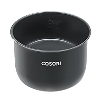 COSORI Pressure Cooker Inner Pot, Compatible with CMC-CO601-SUS Only, Ceramic, BPA-Free, Non-Stick, CRP-CO601IP-SUS