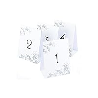 HBH Table Number Tents -inch 1-40-inch (51642ST)