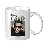 Daddy Rapper Yan%kee Eco-Friendly Ceramic Mug Interesting Art Coffee Milk Tea Cup Office Household Decorative Water Cup Gift for Lovers