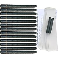 Tacki-Mac Unified Wrap Non-Tapered Oversize Golf Grip Kit (13 Grips, Tape, Clamp)