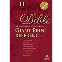 HCSB Giant Print Reference Bible HCSB Giant Print Reference Bible Bonded Leather Paperback