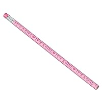 Adorable Pink Baby Shower Pencil Favors - 7.38
