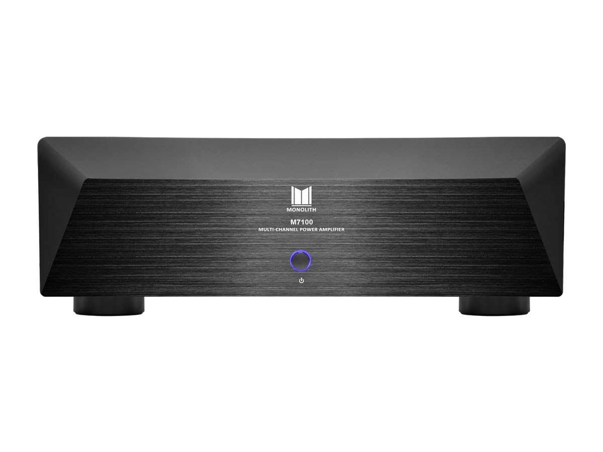Monolith M7100X 7x90 Watts Per Channel Multi-Channel Home Theater Power Amplifier with RCA & XLR Inputs