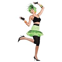 Women's 80's To The Maxx Let's Have Fun Costume Skirt
