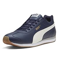 Puma Mens Turin Iii Lace Up Sneakers Shoes Casual - White
