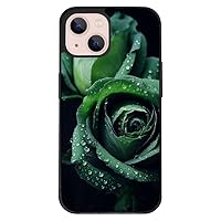 Green Rose iPhone 13 Case - Floral Phone Cases - Beautiful Phone Cases