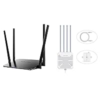 WAVLINK Dual Band Wireless Router with AX1800 Outdoor WiFi Extender