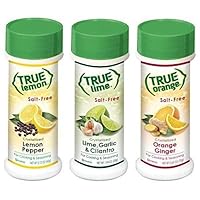 True Lemon Pepper, Orange Ginger, & Lime Garlic Cilantro Spice Shaker Kit