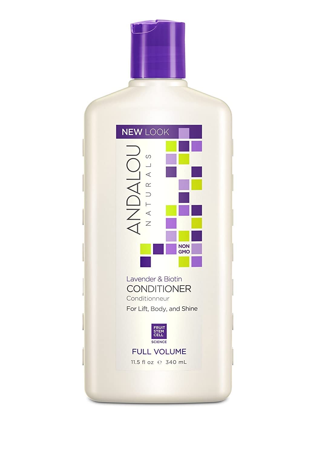 Andalou Naturals Lavender and Biotin Full Volume Conditioner, 11.5 Ounce