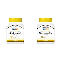 21st Century Niacinamide 500 mg Prolonged Release Tablets, 110-Count (Pack of 2)