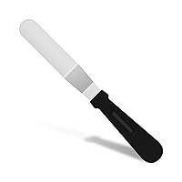 Stainless Steel Offset Icing Spatula with PP Handle - Perfect for Cake Decorating & Frosting (8 inch)