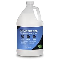 Froggy's Fog Cryofreeze Low Lying Fog Fluid for Stage and Studio, Use with Fog Chillers, Ground Foggers, and Low Lying Fog Generators, 1 Gallon